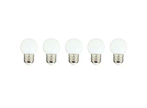 3760119734346 - Lumisky - set aus 5 glühbirnen die mit einer girlande kompatibel sind party bulb white Weiß