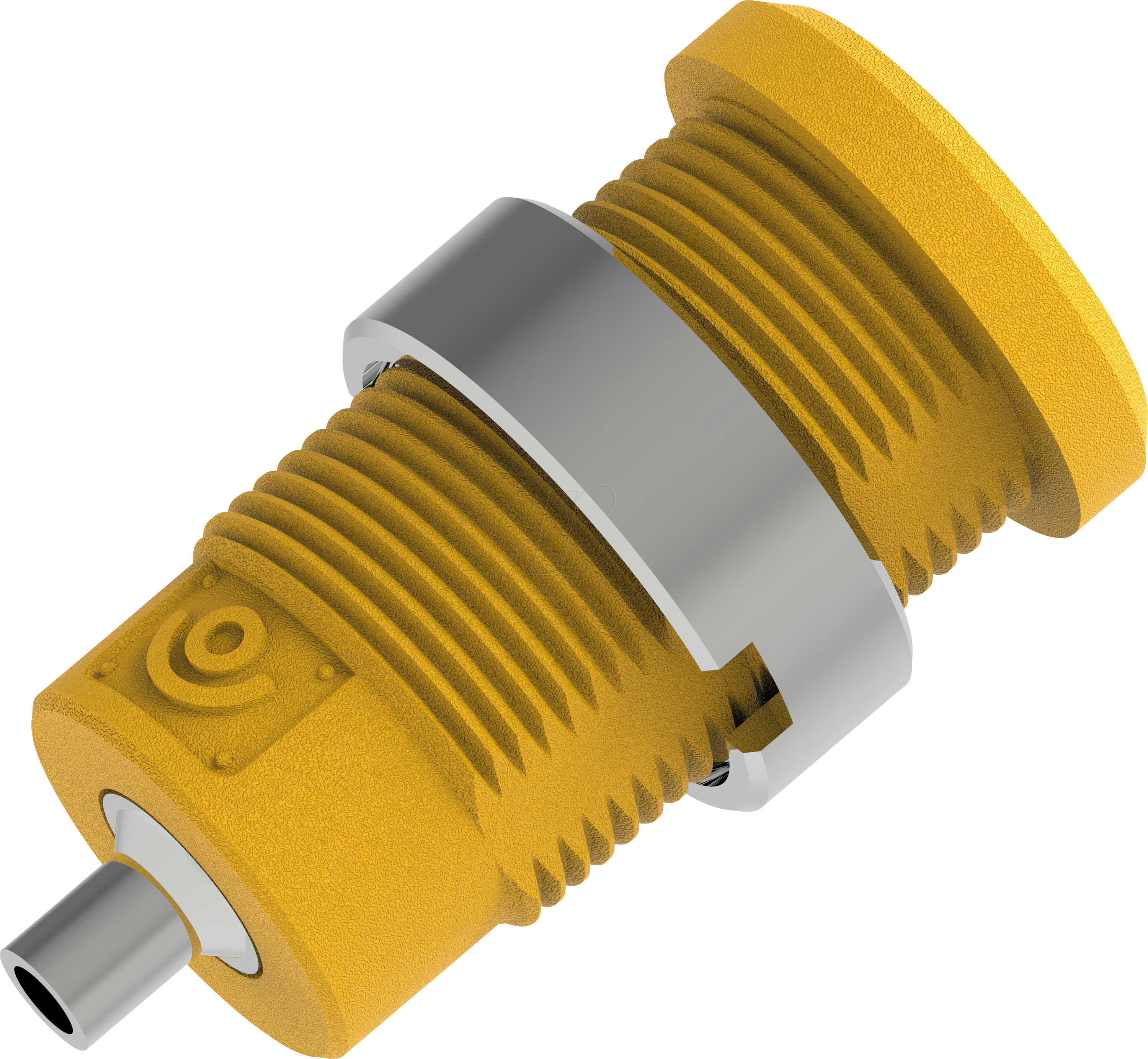 3760122594357 - PJP 3270-C-J - Sicherheits-Bananenbuchse 4 mm Lötanschluss gelb