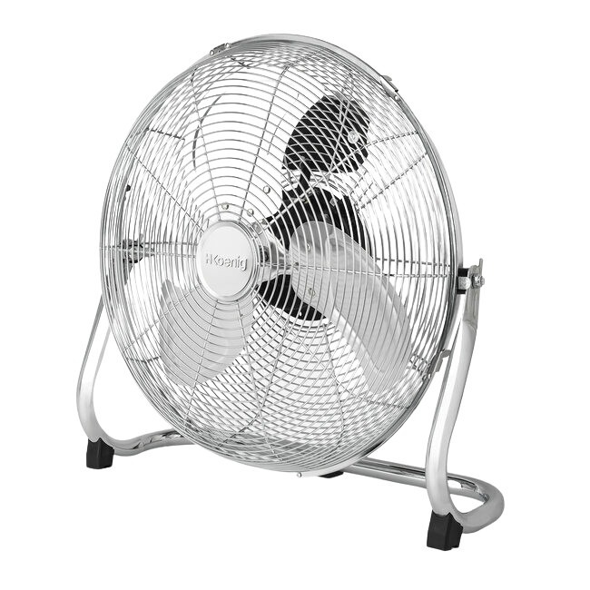 3760124954807 - Bodenventilator aus Metall - 40 cm Durchmesser 3760124954807 - Bodenventilator aus Metall - 40 cm Durchmesser