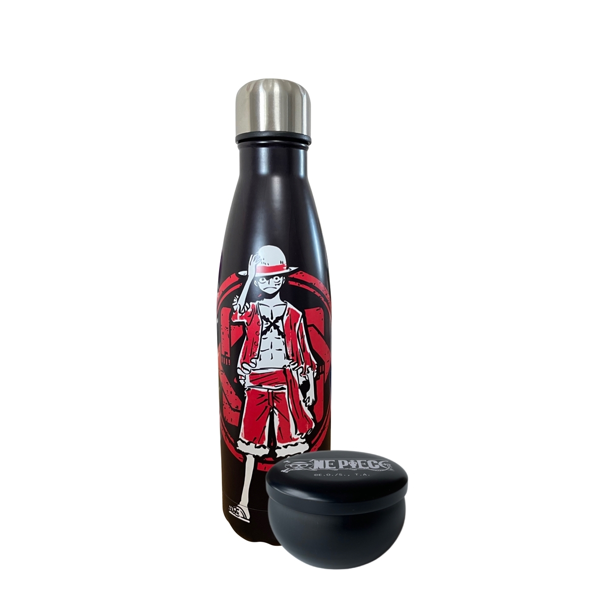 3760167646974 - Isolierte Edelstahl-Trinkflasche für Kinder One Piece Luffy Jap Art