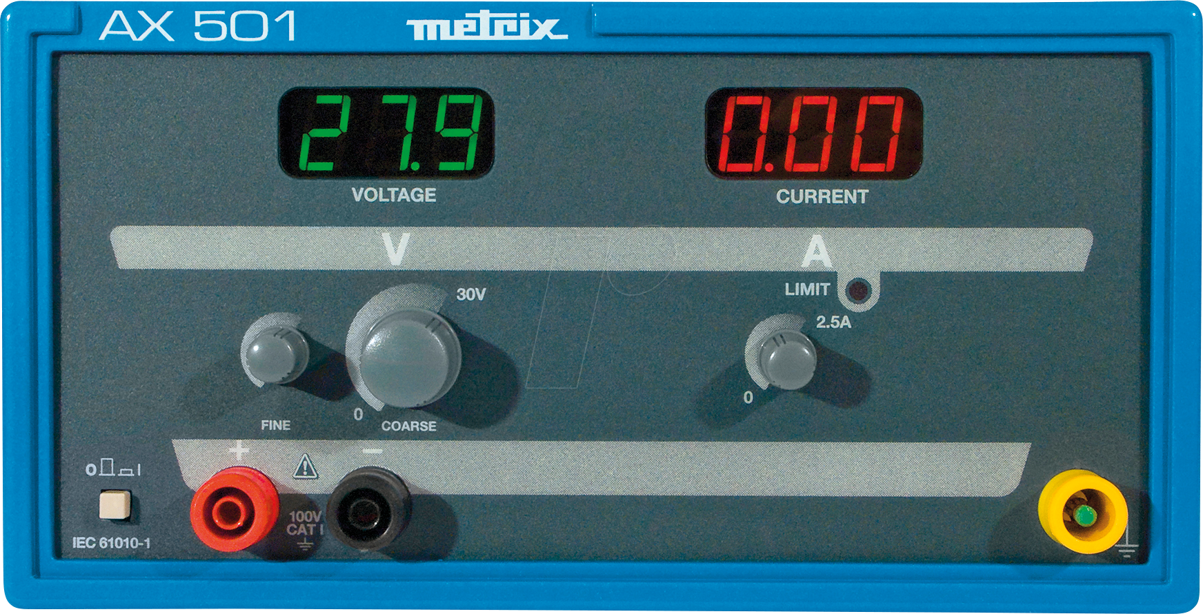 3760171410929 - Metrix AX 501A Labornetzgerät einstellbar 0 - 30 V DC 0 - 25 A Anzahl Ausgänge 1 x