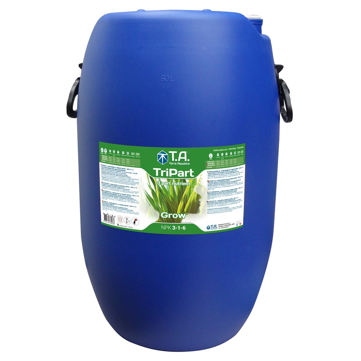 3760172780069 - TA Terra Aquatica TriPart Grow 60 Liter