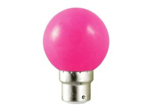 3760173772919 - LED Birne B22 Pink 1W