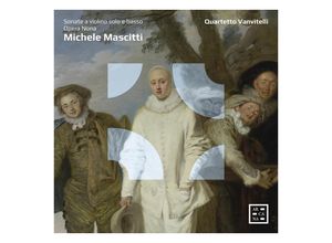 3760195734735 - Quartetto Vanvitelli - GEBRAUCHT Mascitti 12 Sonaten für Solo-Violine & BC Op9 - Preis vom 02082023 050232 h