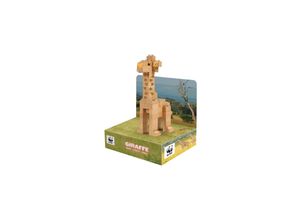 3760200288840 - Wooden Giraffe Holzbausteine Klemmbausteine aus Buchenholz