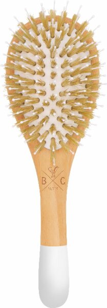 3760255900216 - Wooden Hair Brush - Boar & Nylon Bristles - Small Size