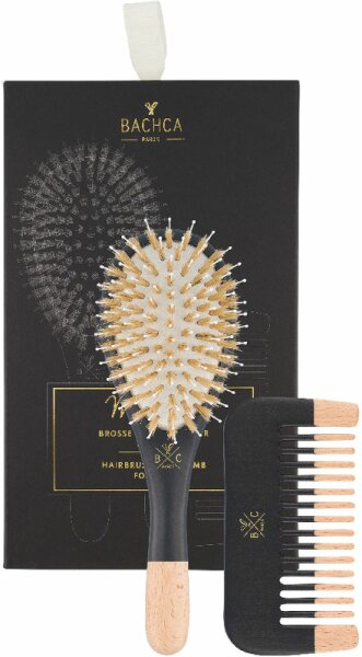 3760255900421 - Men Kit - Brush Boar And Nylon Small Size + Wooden Comb