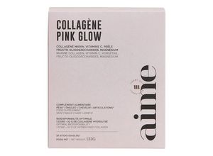 3760307484756 - Aime - Collagen Pink Glow - Nahrungsergänzungsmittel - -pink Glow Boite De 10 Sticks Relaunch