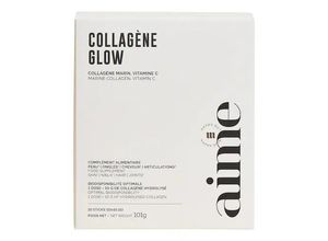 3760307484855 - Aime - Collagen Glow - Nahrungsergänzungsmittel - -collagene Glow Boite De 10 Sticks