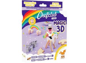 3760312841438 - Ausstecher - Einhorn & Regenbogen Magic 3D