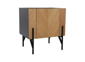 3760313249646 - Concept-usine - Vintage Sideboard aus hellem Holz mit Schrank sequoia