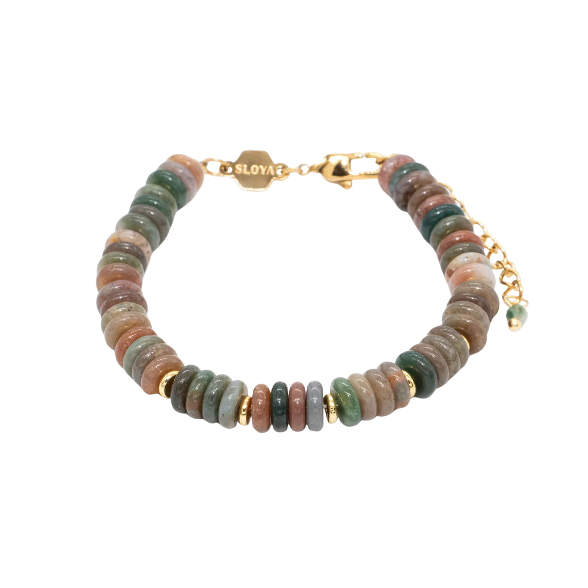 3760341193300 - Armband aus indischem Achat für Frauen Blima