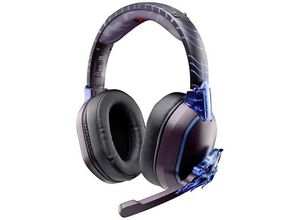 3760352730273 - Lexip X TSUME Naruto Shippuden Headset 3 Gaming Over Ear Headset kabelgebunden Bluetooth® Stereo Schwarz Lila Blau Headset Lautstärkeregelung