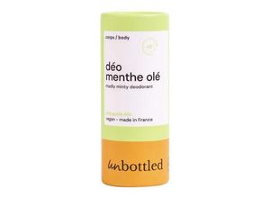 3760359080517 - Unbottled - Deo Menthe Olé - -deodorant Mint 50g