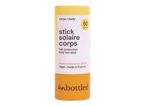 3760359082474 - Unbottled - Sonnenschutzstift Für Den Körper - Spf 50 - sunscreen Stick Solaire Corps Spf 50