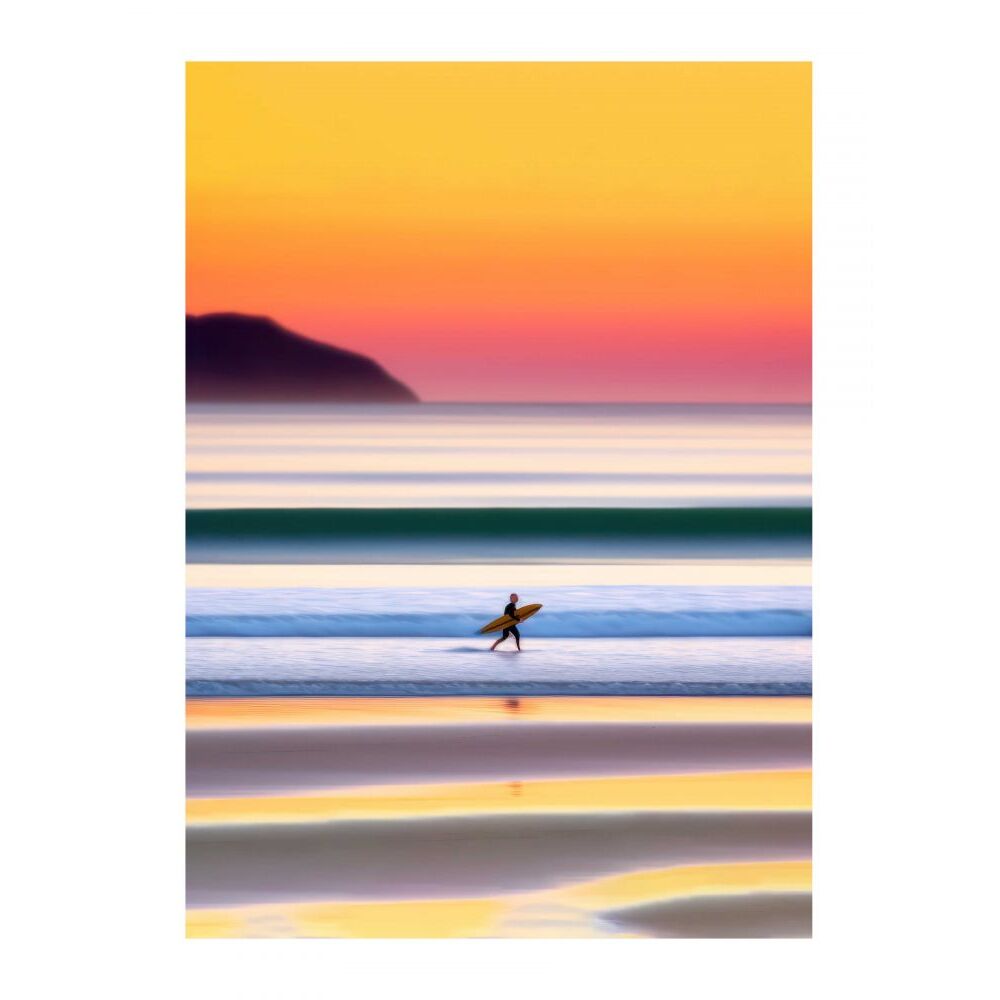 3760367934185 - Poster Sunset Surf 04