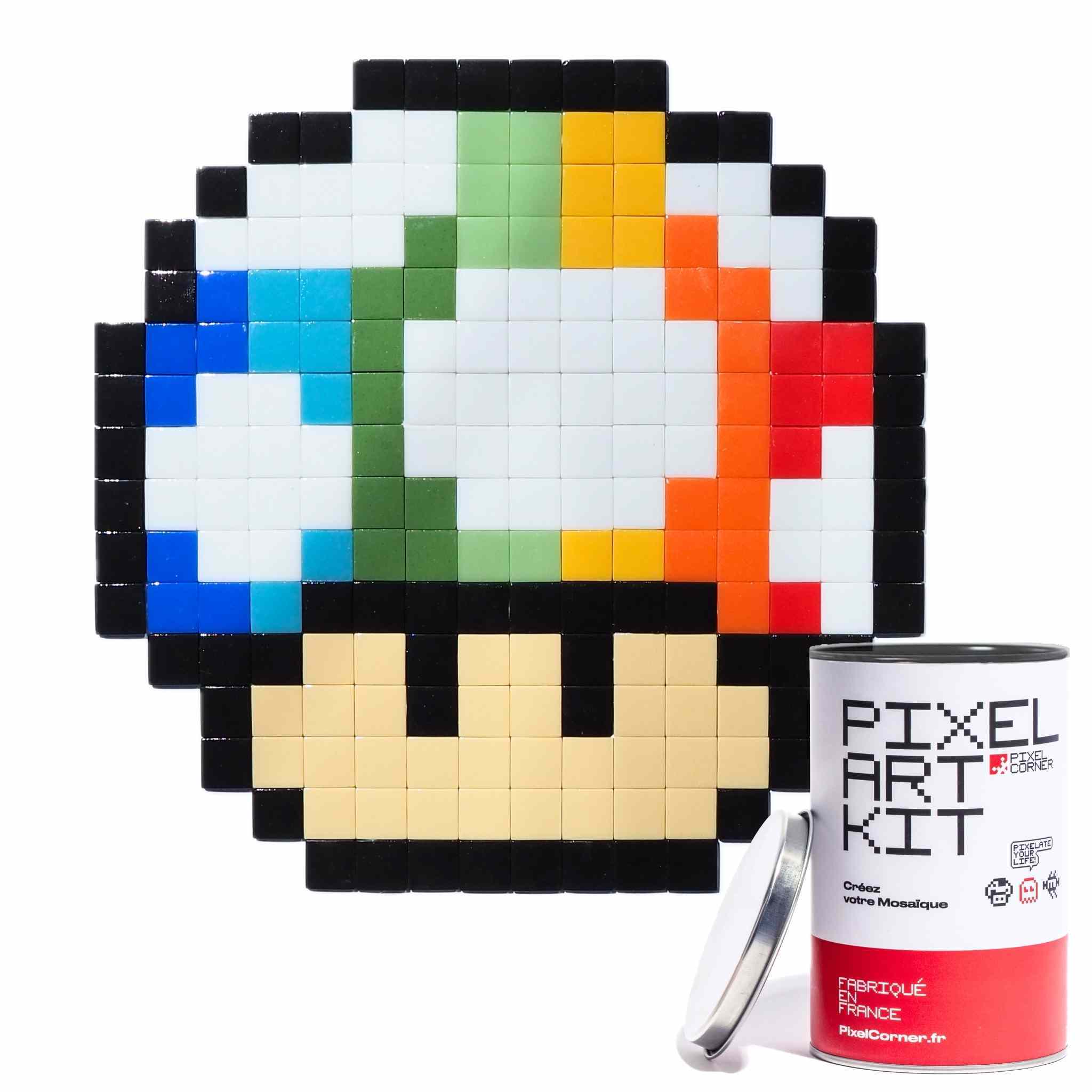 3760395760688 - Dekorationsset Rainbow - Pixel Art