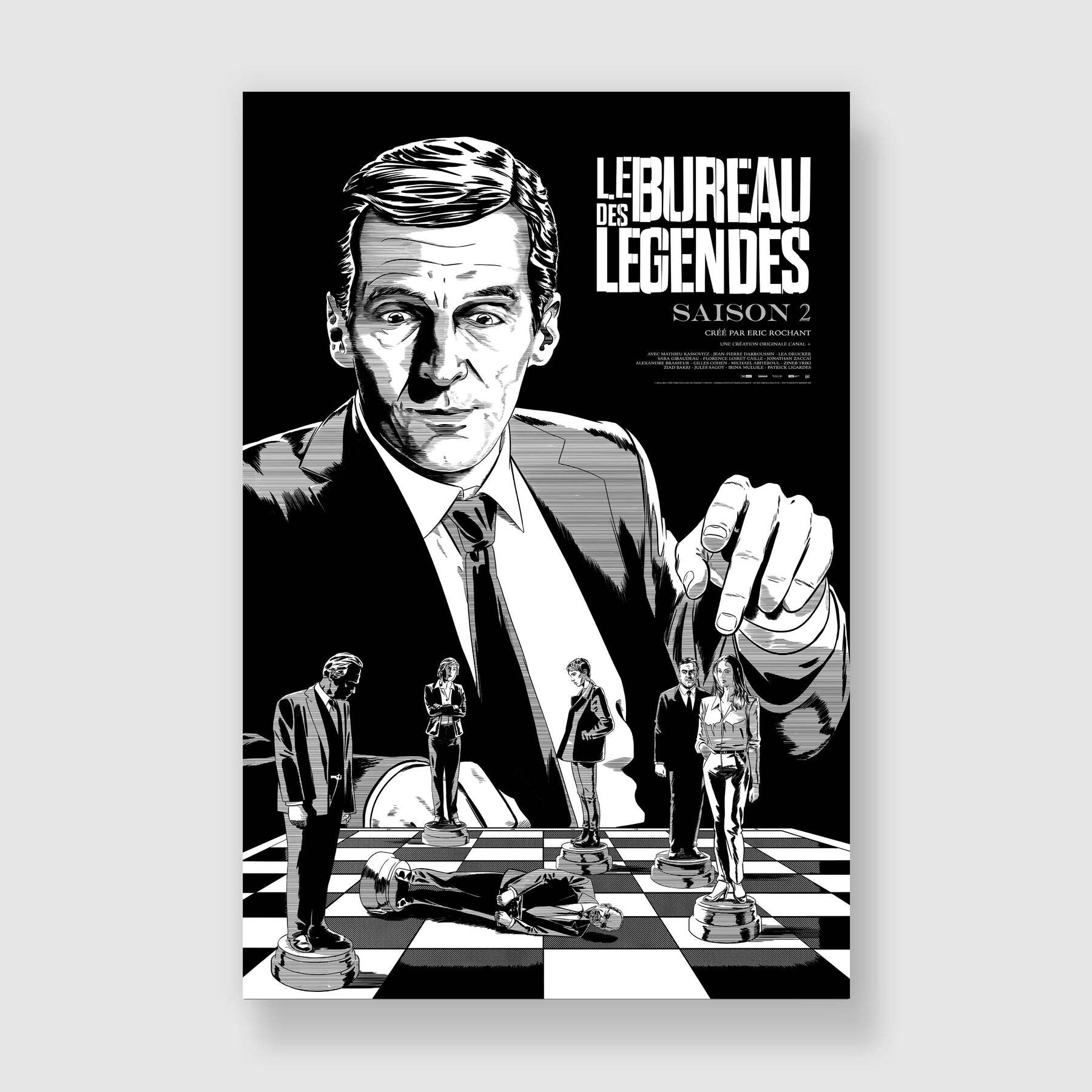 3770015934207 - Poster Le Bureau des LégendesS2 3770015934207 - Poster Le Bureau des LégendesS2