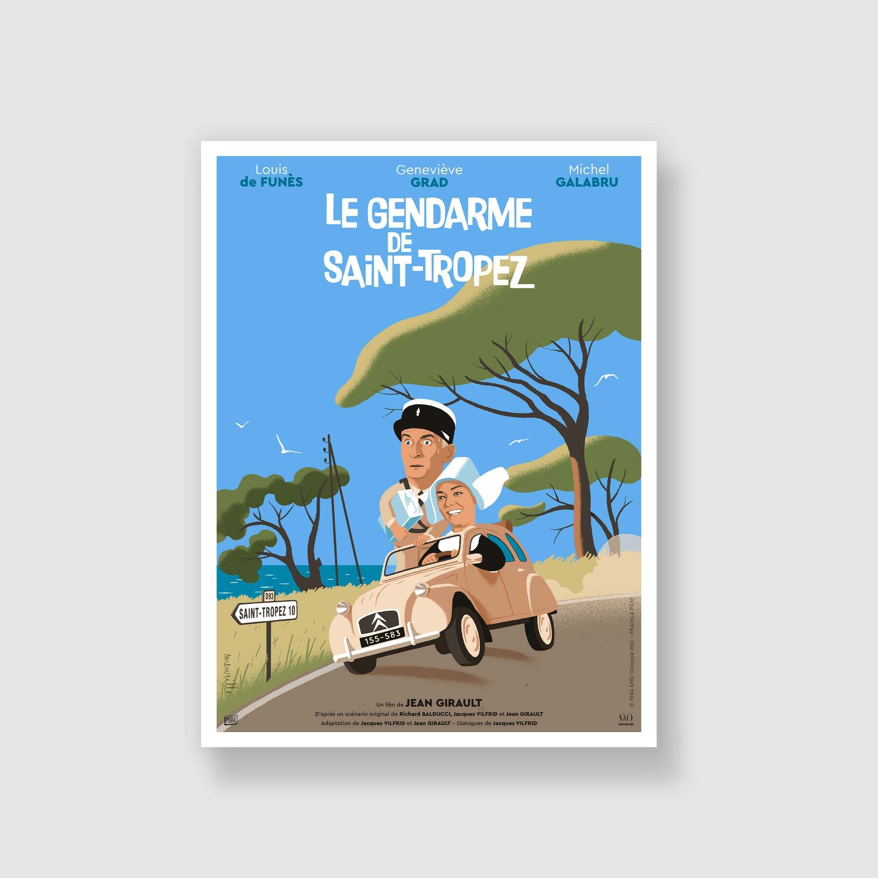 3770015934368 - Poster Le Gendarme (A)