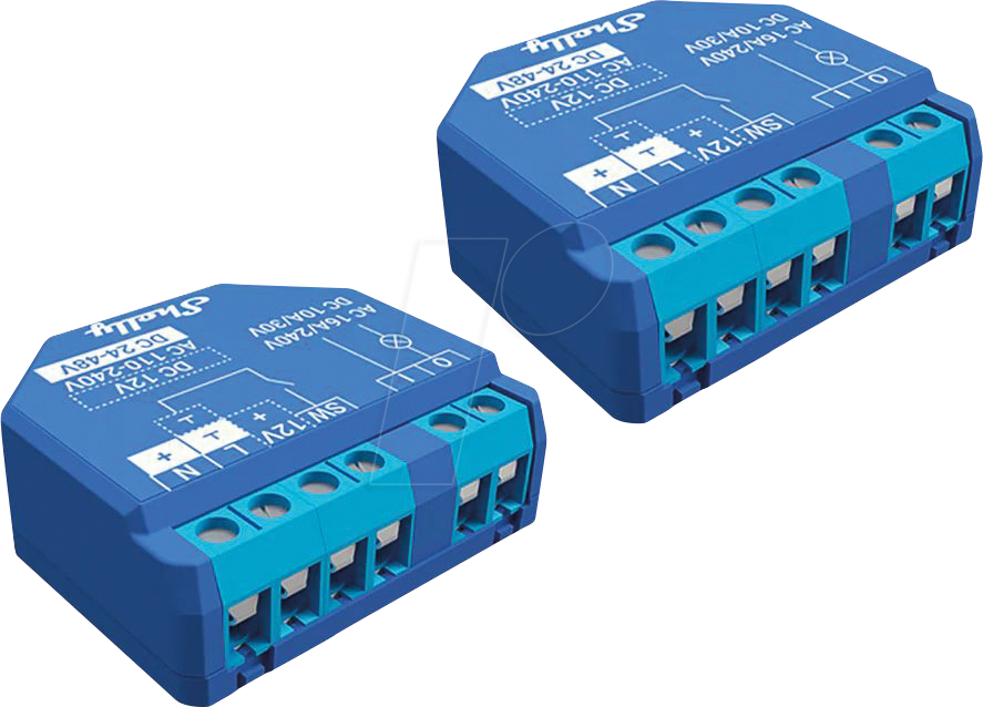 3800023526702 - PLUS 1-2 - Shelly Plus 1 2er Pack