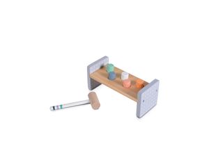 3800146221652 - Hammerspiel 2525 Holzspielzeug Hammer fünf bunte Formen Motorikspiel bunt 3800146221652 - Hammerspiel 2525 Holzspielzeug Hammer fünf bunte Formen Motorikspiel bunt