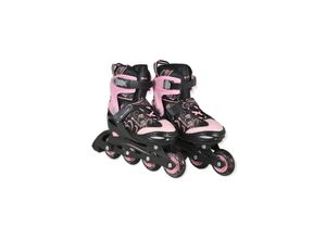 3800146228101 - Byox Inliner 2 in 1 Double pink Rollschuhe PU-LED-Räder verschiedene Größen S (Gr30-33)