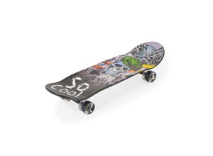 3800146228309 - Byox Skateboard 28 Zoll ABEC-7 Aluminium PU-Leuchträder LED Deckgröße 71 x 20 cm schwarz