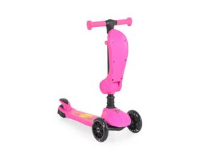 3800146228552 - Kinderroller 2 in 1 Lamborghini Laufrad Lenkerhöhe verstellbar klappbar pink