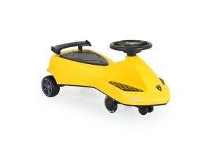 3800146228958 - Kinder Rutschfahrzeug Lamborghini Swing Car Musikfunktion Lichter bis 110kg gelb