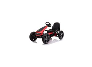 3800146230609 - Kinder Gokart Mercedes-Benz EVA-Kunststoffreifen Bremse Musik Pedale rot