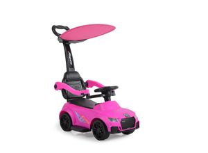 3800146230937 - Rutschauto Victory 2 in 1 Rutscher mit Griff Lehne Fußstütze Musikfunktion pink