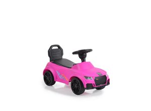 3800146230975 - Kinder Rutschauto Victory 321 Musikfunktion Staufach unter dem Sitz pink