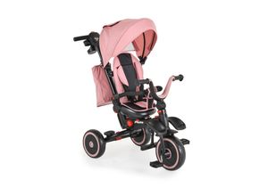 3800146231446 - Byox Dreirad Tricycle Pluto faltbar EVA-Reifen Schiebestange Sitz drehbar rosa