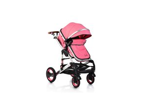 3800146234829 - Kinderwagen Gala Tragetasche Sportsitz umbaubar Wickeltasche Sitz umkehrbar rosa