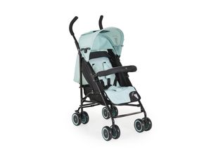 3800146236618 - Kinderwagen Buggy Jerry Sonnendach schwenkbare Vorderräder EVA-Räder blau schwarz