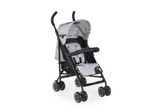 3800146236625 - Kinderwagen Buggy Jerry Sonnendach schwenkbare Vorderräder EVA-Räder grau schwarz