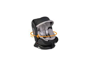 3800146239459 - Kindersitz Pilot 0-36 kg Gruppe 0+ 1 2 3 Isofix drehbar 165° Neigung grau