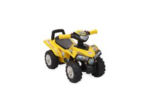 3800146240370 - Rutschauto ATV 551 ab 1 Jahr mit Musikfunktion Hupe Quad Design gelb