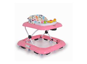 3800146244385 - Lauflernhilfe Jungle Fun+ Spielcenter Musik Licht höhenverstellbar Stopper rosa