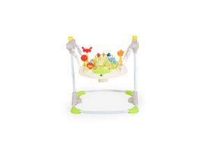 3800146244569 - Hopser Vista mit Spielcenter Musik Licht MP3-Anschluss Höhe einstellbar beige gelb