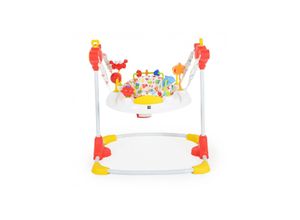 3800146244576 - Hopser Vista mit Spielcenter Musik Licht MP3-Anschluss Höhe einstellbar weiß rot