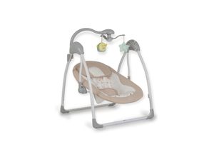 3800146249137 - Cangaroo Babywippe elektrisch Jessica Spielbogen Musikfunktion Schaukelfunktion beige