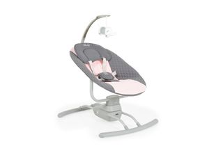 3800146249427 - Babywippe elektrisch Rocky Kissen Musik Stofftier Moskitonetz Fernbedienung rosa