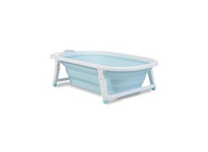 3800146264420 - Babybadewanne Carribean 83 cm klappbar Wasserablauf Ablagefächer blau