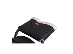 3800146268688 - Kinderwagen-Handwärmer Luxe Handmuff für den Kinderwagen Klettstreifen schwarz