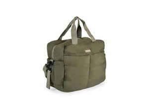 3800146272173 - Wickeltasche Solana Clips Wickelunterlage Seitentaschen Isoliertasche grün