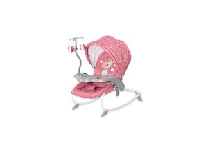 3800151965275 - Baby Rocker Babywippe DREAM TIME Mobile Tisch Sonnendach verstellbar pink