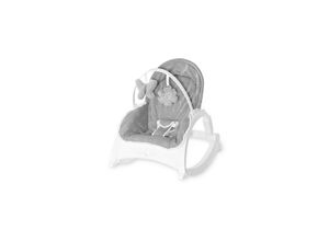 3800151970279 - Baby Rocker Babywippe ALEX 3 in 1 Tisch Vibrationsfunktion 4 Melodien grau Sterne