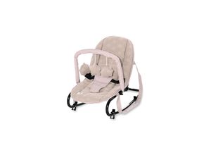 3800151973041 - Babywippe Eliza Luxe verstellbare Rückenlehne Spielbogen Tragegriffe beige