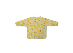 3800151980391 - Baby Care Babylätzchen 1026026 Langarm mit Muster Klettverschluss wasserdicht gelb